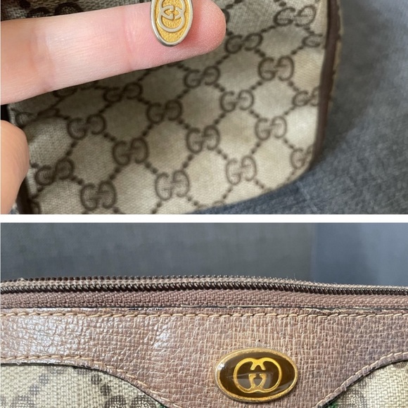 Gucci Vintage Sherry Line Canvas Bag - Picture 3 of 6